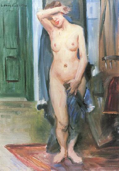 Lovis Corinth Stehender Akt oil painting image